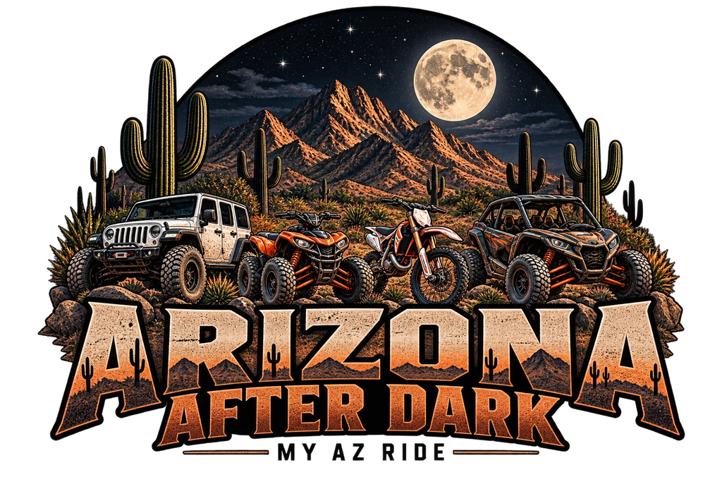 Arizona After Dark Off-Road Shirt, Desert Moonlight Jeep Tee (Gildan 5 ...