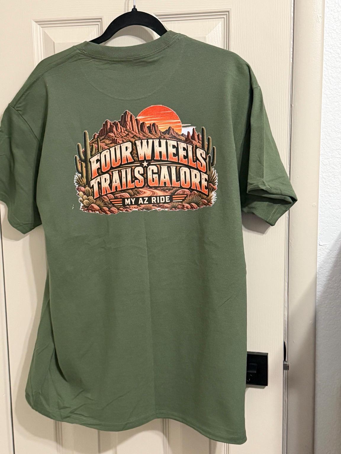 Arizona Off Road T-Shirt | UTV ATV Trail Riding Tee | Desert Adventure Shirt